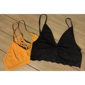 TWO Intimately Free People Bralette Bundle – XS/S
